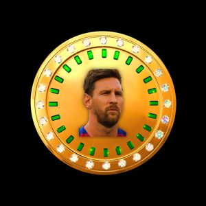 Moeda Messi - Colecionável