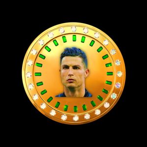 Moeda Cristiano Ronaldo - Colecionável