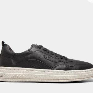Tênis Couro Democrata Denim Jake Masculino